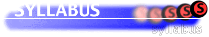 SYLLABUS