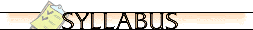 SYLLABUS