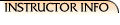 Instructor Info